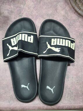 Puma Men's Lead-cat 2.0 Slides, size 10